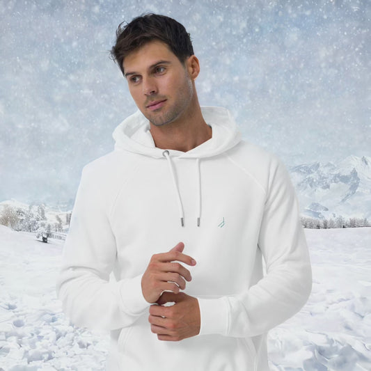 Sweat à capuche écologique Raglan unisexe